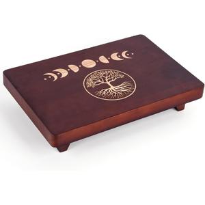 Small Altar Table, Meditation Tables, Altar Tables, Wooden Altar Table is Used for Witch Worship, Wiccan Alter Table for Practicing Tarot Card