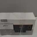 iHave Toothbrush Holders for Bathrooms - Upgrade Wall Mounted Toothbrush Holder with Toothpaste Dispenser - 3 Cups, Large Capacity Tray - Bathroom Accessories & Bathroom Storage (Black Gold)