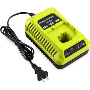 P117 P118 18V Rapid Charger Replacement for Ryobi One+ 12V 14.4V 18V Lithium/NiMh/Nicad Battery Charger Compatible with P102 P108 P189 P197 P103 P105 P107 P190 P191 Batteries