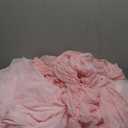 2-in-1 Pink Tulle Table Skirt Tablecloth for 6 Foot Rectangle Tables, Pink Ruffle Tutu Table Skirt Stretch Fitted Table Covers for Bridal/Baby Shower Girls Birthday Princess Themed Party