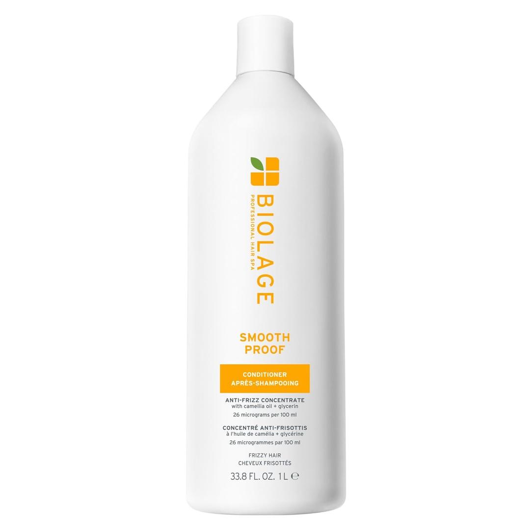 Biolage Smooth Proof Conditioner - Nourishes & Smooths Frizzy Hair, Detangles & Manages (33.8 Fl Oz (Pack of 1))