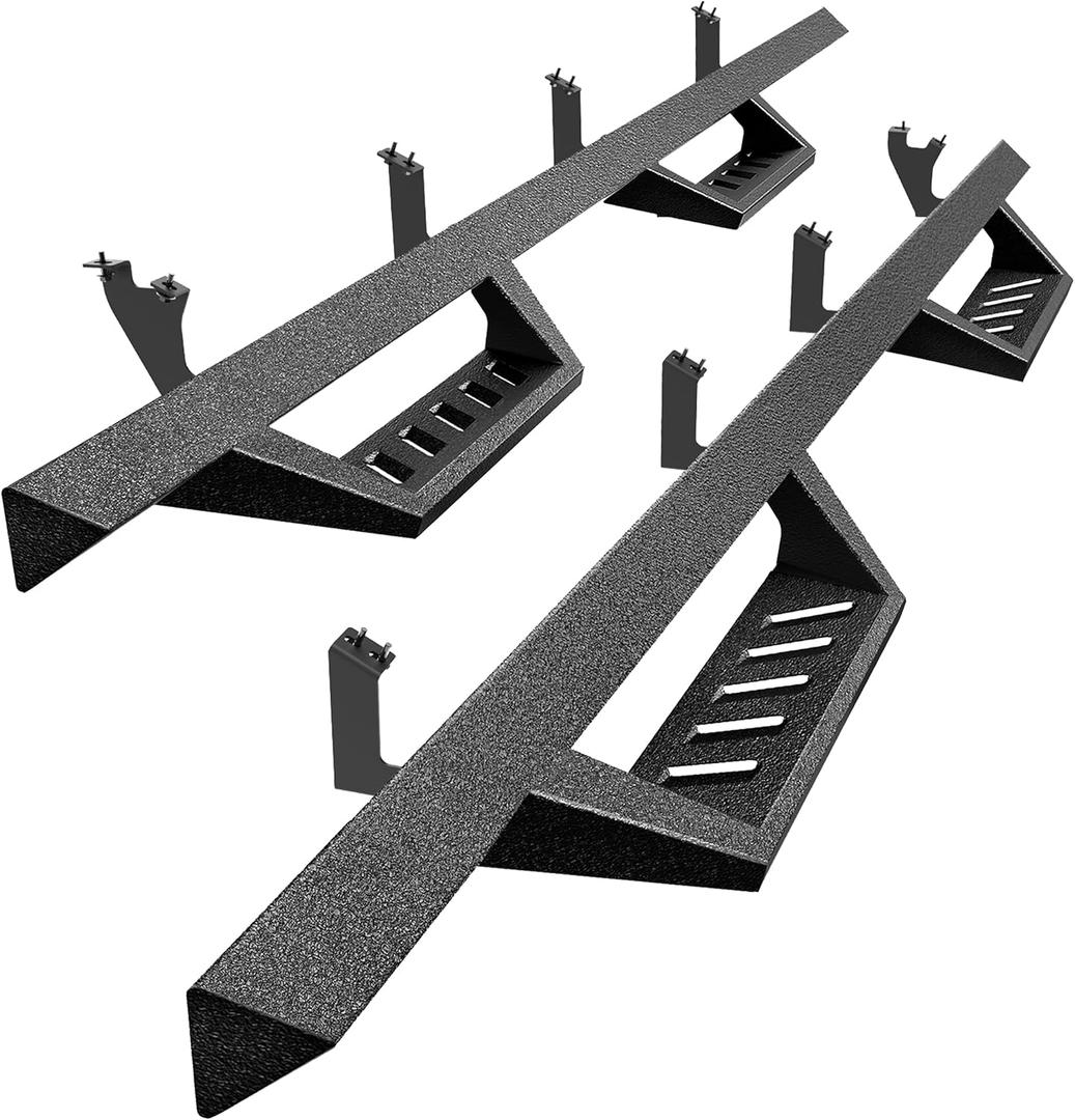 Tyger Auto LanderX Running Board Compatible with 2022-2026 Toyota Tundra | CrewMax | TG-LX3T83648 | Drop Step Side Step Rail Nerf Bars