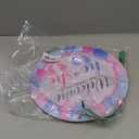 Gender Reveal He or She Front Door Sign, Newborn Boy Girl Wood Hanger Home Decor Gifts for New Dad Mom, Pregnancy Announcement Baby Shower Wooden Wreath Indoor Wall Hanging Decoration