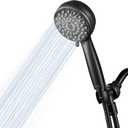 Waterpik High Pressure Hand Held Shower Head With Hose, PowerPulse Massage 7-Mode, Matte Black XPB-765ME