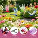Dragonfly Clip Bug Repe Llent - 3D Dragonfly Clips,6 Pack-Garden Decor Deer and Horse Fly Deterrent for Indoor/Outdoor Garden