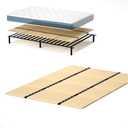 Yarfyk Folding Box Spring,Queen Bed Support,Full 74"x 53"