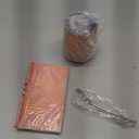 4 Pcs Difference Maker Gift Inspirational Journal Ballpoint Pen Tumbler Thank You Keychain Staff Appreciation Gifts Bulk for Women Wen Office Valentines Nurse Teacher Employee Gifts(Pink)