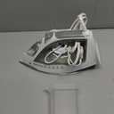 Amazon Basics Steam Iron for Clothes with Safety Auto Shut-Off, Handheld Garment Steamer, Wrinkle Remover, Stainless Steel Soleplate, Anti-Drip, 1700-Watt, 1.62ft, Gray