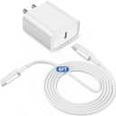 iPad Pro Charger Fast Charging,USB C Fast Charger Apple iPad Chargers Block with 6FT Type C to C Cable Cord for iPad Pro 13(M4)/12.9/11inch,i-Pad A16,Mini 7th,Air 13(M2)/5th/4,iPhone 17/16/15 Series