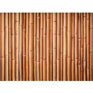 Buryeah Bamboo Backdrop Party Summer Hawaiian Beach Backdrop Decoration Polyester Fabric Photography Christmas Halloween Party Supplies(8 x 6 ft)