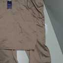 SAMPEEL Two Piece Sets for Women Summer Outfits Lounge Sets Mock Neck Tops Wide Leg Crop Pants Vacation Travel Outfits (Beige, XL)