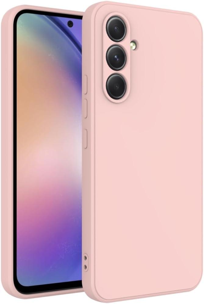 for Samsung Galaxy A26 5G Case Pink, Scratch Resistant with Soft Touch, Slim Thin Phone Cover for Samsung Galaxy A26 5G (Pink)