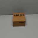 Moen YB2386BN Glyde Towel Ring, Brushed Nickel (1 Count (Pack of 1))