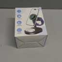 2026 3 in 1 Wireless Charging Station for Apple MagSafe Charger, 15W Fast Magnetic Mag-Safe Charger Stand for iPhone 17 16 15 14 13 12 Apple Watch AirPods Series, Gifts for Men (Black)