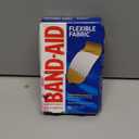 10 Extra Large Flexible Fabric Band-Aids Comfortable Protection Pack of 1