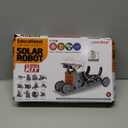 Lucky Doug Solar Power Kits Toys for Boys Ages 8-13, STEM Robot Kit Toys Gifts for Kids 8 9 10 11 12 13 Years, Educational Building Science Experiment Set Birthday for Kids Boys Girls (Grey)