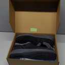 Orthofeet Men's Orthopedic Vito Hands-Free Water-Repellent Faux Fur Lined Slipper (10, Black)