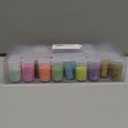 Holographic Chunky and Fine Glitter Mix, 45 Colors Festival Sequins & Powder, Iridescent Flakes, Cosmetic Face Body Eye Hair Nail Art Resin Tumbler Loose Glitter