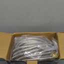 100FT Garden Hose, 304 Stainless Steel Water Hose, Flexible with a 10-Mode Nozzle Sprayer, No Kink, Lightweight, Puncture Proof, Ideal for Yard, Lawn, Outdoor