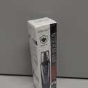 Ear and Nose Hair Trimmer Clipper - 2026 Professional Painless Eyebrow & Facial Hair Trimmer for Men Women,Battery-Operated Trimmer with IPX7 Waterproof,Dual Edge Blades for Easy Cleansing Black