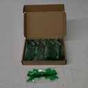 12 Pcs St. Patricks Day Shamrock Glasses Bulk Green Shamrock Glasses Irish Photo Accessories for Party Favor(Lucky)
