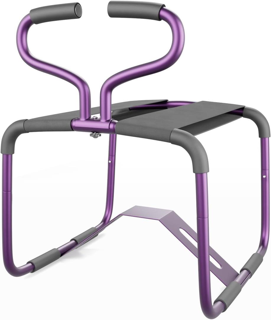Sex Chair Furniture,with Adjustable Bouncing Sex Stool,Easy to Assemble350 lbs Weight Capacity, Portable & Adjustable for Multiple Positions, Enhance Intimacy for CouplesSex Novelty ToysPurple