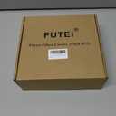 FUTEI Pack of 2 Velvet Throw Pillow Covers 26x26 Inch, Golden Yellow