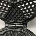 Mueller Heart 5 Waffle Maker, Waffle Iron, Adjustable Browning Control & Nonstick, Cool Touch Handle, Easy to Clean, Small Kitchen Appliances