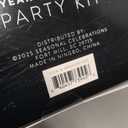 Seasonal Celebrations New Years Eve Black Paper Party Accessory Kit