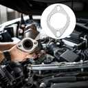 2PCS Automobile Exhaust Gasket, Exhaust Manifold Gasket, Strong Sealing And Rust-Proof, Suitable For Most Exhaust Pipe Sealing Purposes (2.5IN)