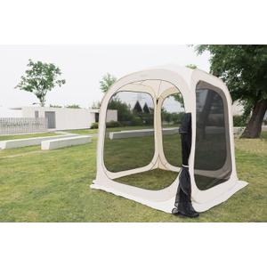 Screen House Tent Pop Up Screen Room Canopy Instant Tent Portable Gazebo with Mosquito Netting UV Resistant Water Resistant for Patio, Backyard, Deck & Outdoor Camping Activities (63 inch)