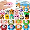Golray 20 Packs Party Favors Slow Rising Stress Relief Squishy Toys for Kids, Soft Squishy Animals for Birthday Goodie Bag Stuffers, Pinata Fillers, Classroom Prizes, Treasure Box, Carnival Prizes