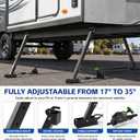 RV I-Beam Wobble Stabilizer with Upgraded Ratchet Strap