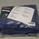 LuxClub 4 PC King Sheet Set, Deep Pockets Wrinkle Free Cooling Bed Sheets Hotel Bedding for Women, Men, Includes 1 Fitted Sheet, 1 Flat Sheet and 2 Pillowcases-Soft Navy