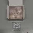 Universal Curtain Rod Holders, No Drill Curtain Rod Brackets, Self Adhesive Curtain Rod Brackets Up to 30 LB, Nail Free Curtain Rod Hooks for Bathroom, Bedroom, Livingroom, Kitchen (4PC, Transparent)