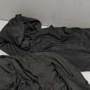 Eurmax USA Rectangular Fitted Spandex Table Covers 6ft Tablecloth Wedding Event Patio Table Decorations Stretch Table Cover for 6ft Folding Table (Black, 2 Pack)