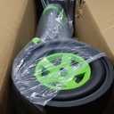 Go Kart 4 Wheel 7.08 in. Pedal Powered Kids Car with Adjustable Seat Green