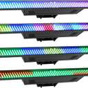 Betopper Stage Strobe Light Bar 4 Packs,120W LED DMX Wash Lighing for Party