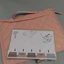 Adjustable Bible Cover with 75 Bible Tabs - Bible Cover Case for WomenWaterproof, Washable Quilted Bible CaseReusable Christian Gifts for Women (Pink, XL)