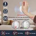 Suction Cup Hat Racks 2Pcs Baseball Cap Organizers for Closet Door Wall Reusable White Hat Holder Hanger Storage and Organization