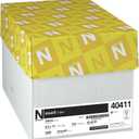 Neenah Exact Index Cardstock, 8.5" x 11", 110 lb/199 gsm, White, 94 Brightness, 2000 Sheets (40411)