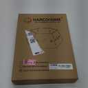 Metal Christmas Tree Collar with 3D Snowflake Authentic, Hexagon Heavy-Duty Iron Tree Base Cover for Pencil Tree, Tree Ring, Tree Skirt for Xmas Decor (Cream with Gold Flakes)