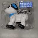 yiman Remote Control Robot Dog Toy  Programmable Smart Robot Dog for Kids 3+, Interactive Dancing & Sound, RC Stunt Toys with LED Eyes, Electronic Pet Toy for Boys & Girls Gifts (Blue)