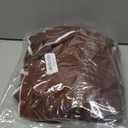 Geyoga Gingerbread Man Costume for Kids Home Clothing Christmas Gingerbread Outfit Bodysuit Hooded Unisex (10-12 Years, Brown)