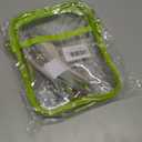 Clear Crossbody Bag, Stadium-Approved PVC Clear Purse, Transparent Messenger Bag for Men and Women