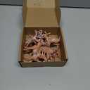 Deer Figurines Toy Realistic Deer Family Figurines Forest Animals Figures Miniature Woodland Creatures Miniature Cake Toppers for Christmas Birthday Party Bridal Shower