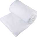 stargo 4 Pack Fake Snow Blanket Roll for Christmas Village Displays, Christmas Tree Deocration  Thick White Soft Fluffy Faux Snow Backdrop Artificial Snow Blanket Cover (Each Roll 2.6 x 7.8ft)