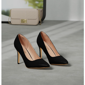 Women's Closed Toe High Heels Dress Pointed Toe Wedding Pump Shoes Size 10