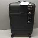 Travelers Club Skyline 22" Carry-On Spinner Luggage, Black