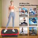 Vibration Plate Exercise Machine for Lymphatic Drainage&Weight Loss, 330lbs